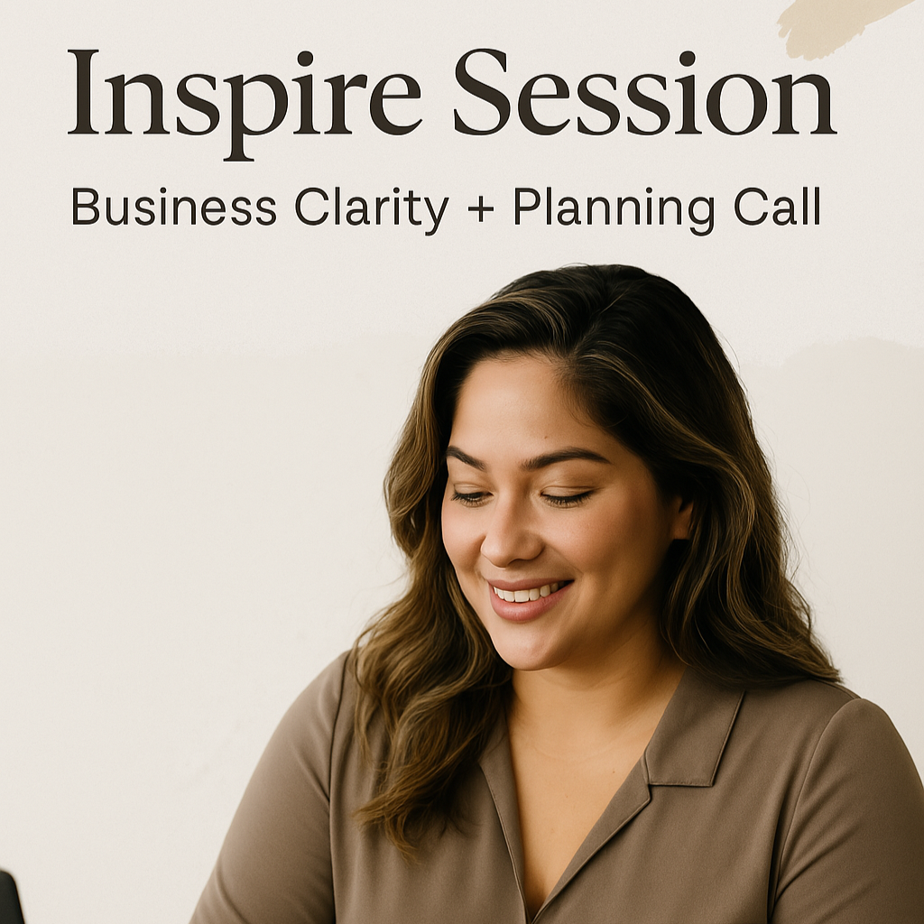 Inspire Session: Business Clarity + Planning